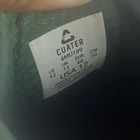 Travis Mathew Cuater The Wildcard Leather Golf Shoes White Size 12